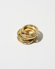 Nomad Ring - Hare, Yellow Gold