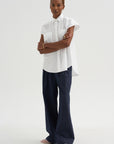 Cap Sleeve Top, White