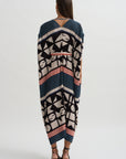 Cherry Plisse Kaftan, Vibs in Bobs