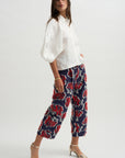 Say Cotton Pants, Red Navy Birdy