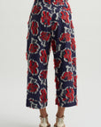 Say Cotton Pants, Red Navy Birdy