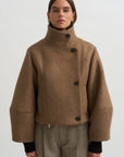 Moon Short Jacket, Camel