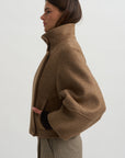 Moon Short Jacket, Camel