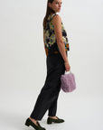 Drawstring Pants, Tropical Black