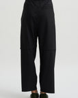 Drawstring Pants, Tropical Black