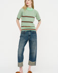Safe-T Knit, Green Grey Denim