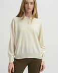Elyse Oversized Polo, Ivory