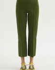 Tonal Stripe Kick Pant, Avocado