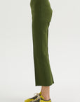 Tonal Stripe Kick Pant, Avocado