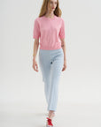 Kick Pant, Pale Blue Seersucker