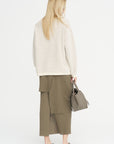 Raw Layer Skirt, Clay