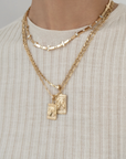 Horse Relic Coin - Medium, Yellow Gold