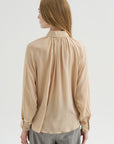 Stamford - Organic Silk Shirt, Beige
