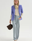 Leon - Organic Silk Shirt, Ivory