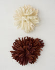 Nicole - Recycled Silk Flower Brooch