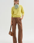 Edgar - Straight Wool Twill Pant