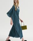Ambleside - Organic Silk Dress, Emerald