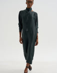 Ludo - Silk And Lurex Dress, Black