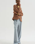 Julien - Wool Twill Jacket, Camel