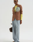 Julien - Wool Twill Jacket, Camel