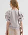 Twisted Drape, Light Gray