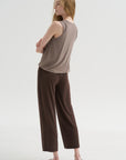 Drape Jersey - 66 Pants, Dark Brown
