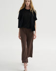 Column Knit, Black