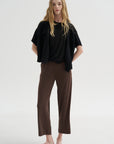Column Knit, Black