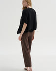 Column Knit, Black