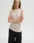 Drape Jersey - 68 Top, Off White