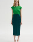 Swing Dress, Green