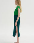 Swing Dress, Green