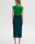 Swing Dress, Green