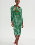 Basket Dress, Green