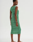 Basket Dress, Green