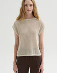 Fishnet Knit, Ivory