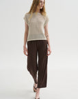 Fishnet Knit, Ivory