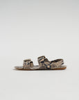 The Double Buckle Sandal, Python