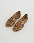 The Penny Loafer, Tan Zebra