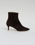 Seamed Stilleto Boot, Deep Espresso