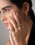 JOANNA DAHDAH - Light Pinky Ring, Yellow Gold