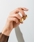 JADE RUZZO - Tennessee Ring Thin, Yellow Gold