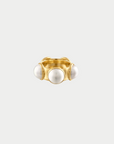 JADE RUZZO - Vic Ring Large, Pearl