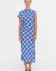 Hallie Dress, Cobalt