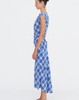 Hallie Dress, Cobalt