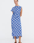 Hallie Dress, Cobalt