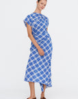 Hallie Dress, Cobalt