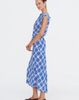 Hallie Dress, Cobalt