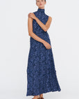 Valentina Dress, Navy & Slate