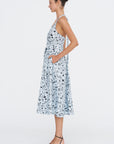 Ellison Dress, Frost & Black